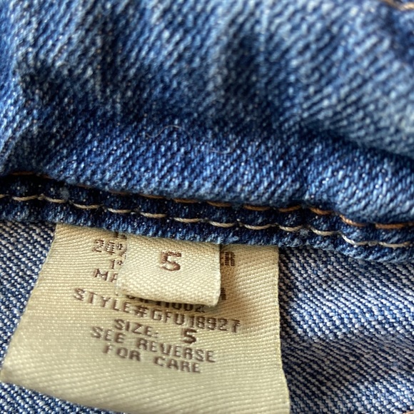 Paris Blues Jean Shorts sz 5 - Picture 3 of 5